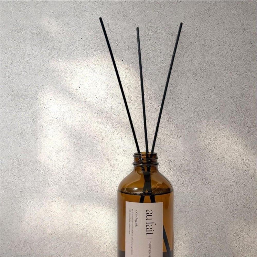 au fait 無非 ( 200ml ) 香氛擴香液玻璃瓶 木質調花草香調 持久香氛臥室浴廁薰香 香薰禮盒-細節圖4