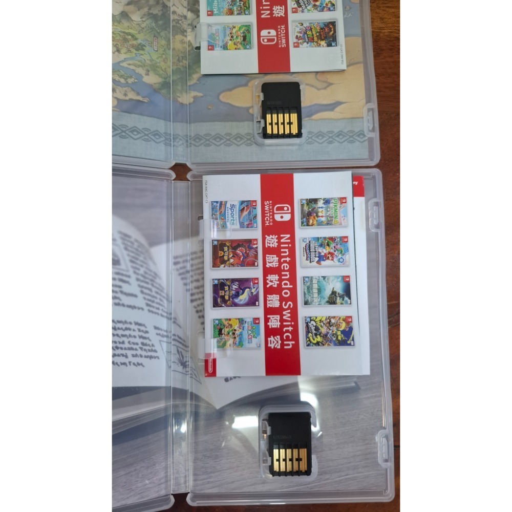 Ns二手遊戲 創世小玩家2 煤炭鎮小白阿爾宙斯 紫零之密寶 馬利歐紙片國王-細節圖2