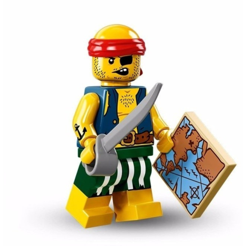 【學安】 LEGO 71013 16代人偶包 9號 海盜水手