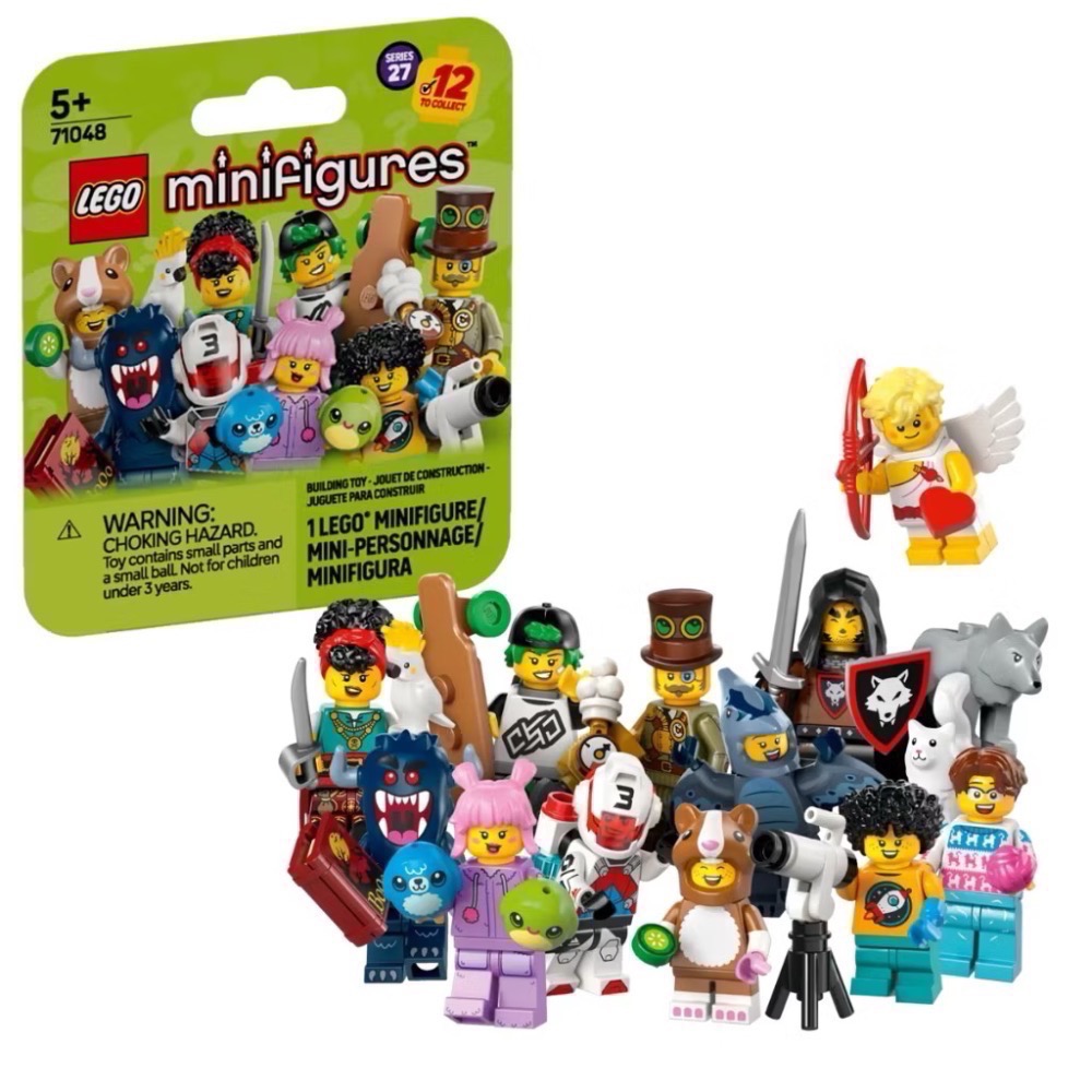 【學安】LEGO 71048 第27代人偶包 2號 狼族戰士-細節圖2