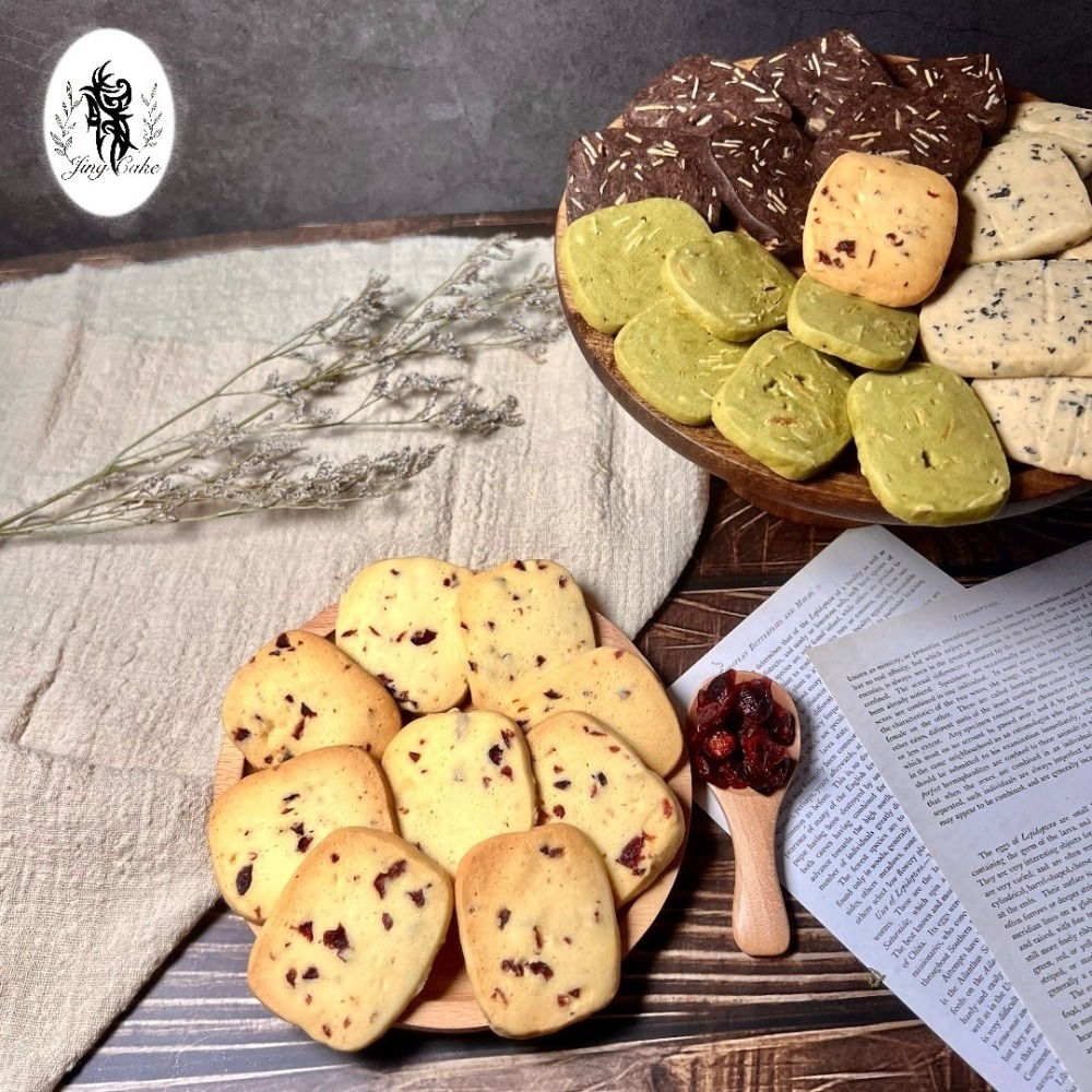 【靜烘培】原味蔓越莓餅乾 100g／230g（袋裝）｜下午茶點心｜堅果餅乾｜團購美食-細節圖2
