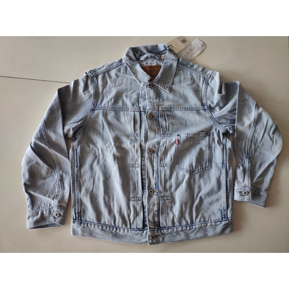 Levi＇s 男款 Type1復古寛鬆版外套（牛仔外套，尺寸L）-細節圖3