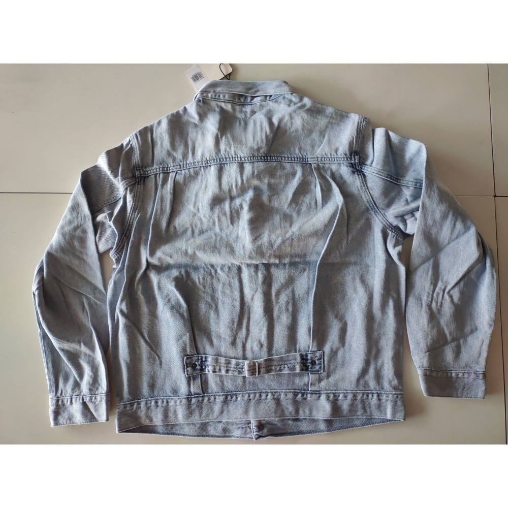 Levi＇s 男款 Type1復古寛鬆版外套（牛仔外套，尺寸L）-細節圖4