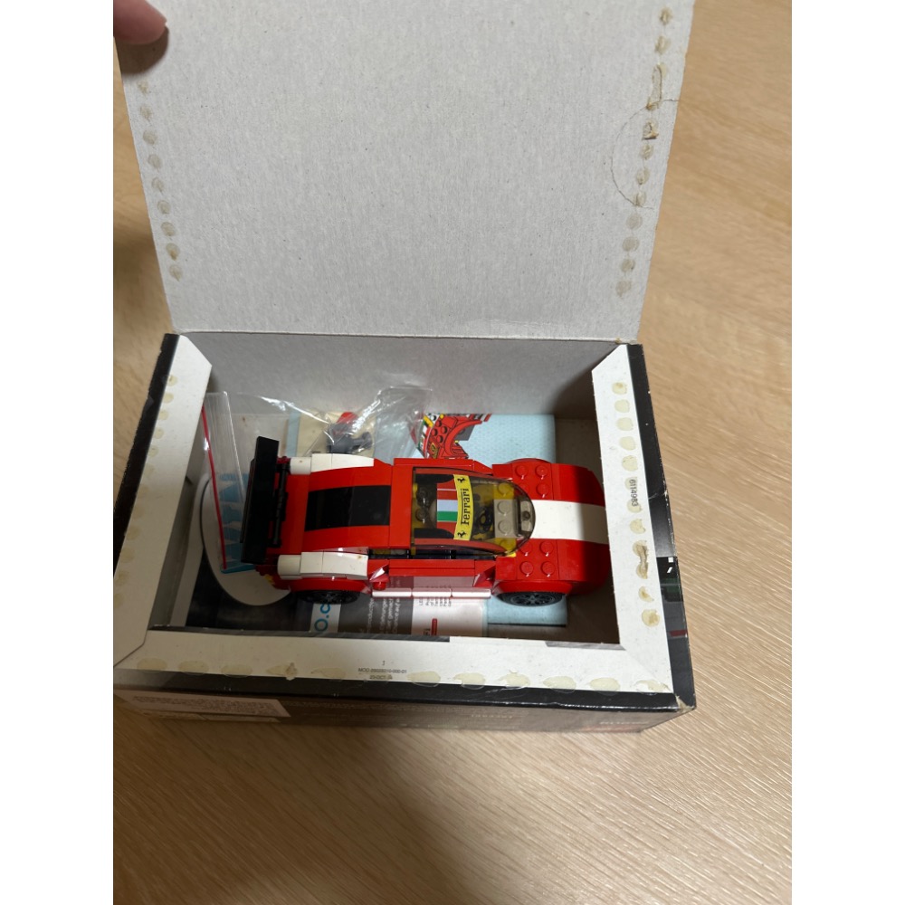 樂高LEGO 75908 Speed系列 458ItaliaGT2 已組 貼紙未貼-細節圖2