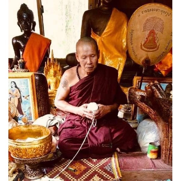 【提迦多佛牌社】龍婆祿 布周十面派 2562年 虎頭魯士 官非 控靈 管鬼 擋災 招財 權威 權力 生意 買賣 泰國佛牌-細節圖3