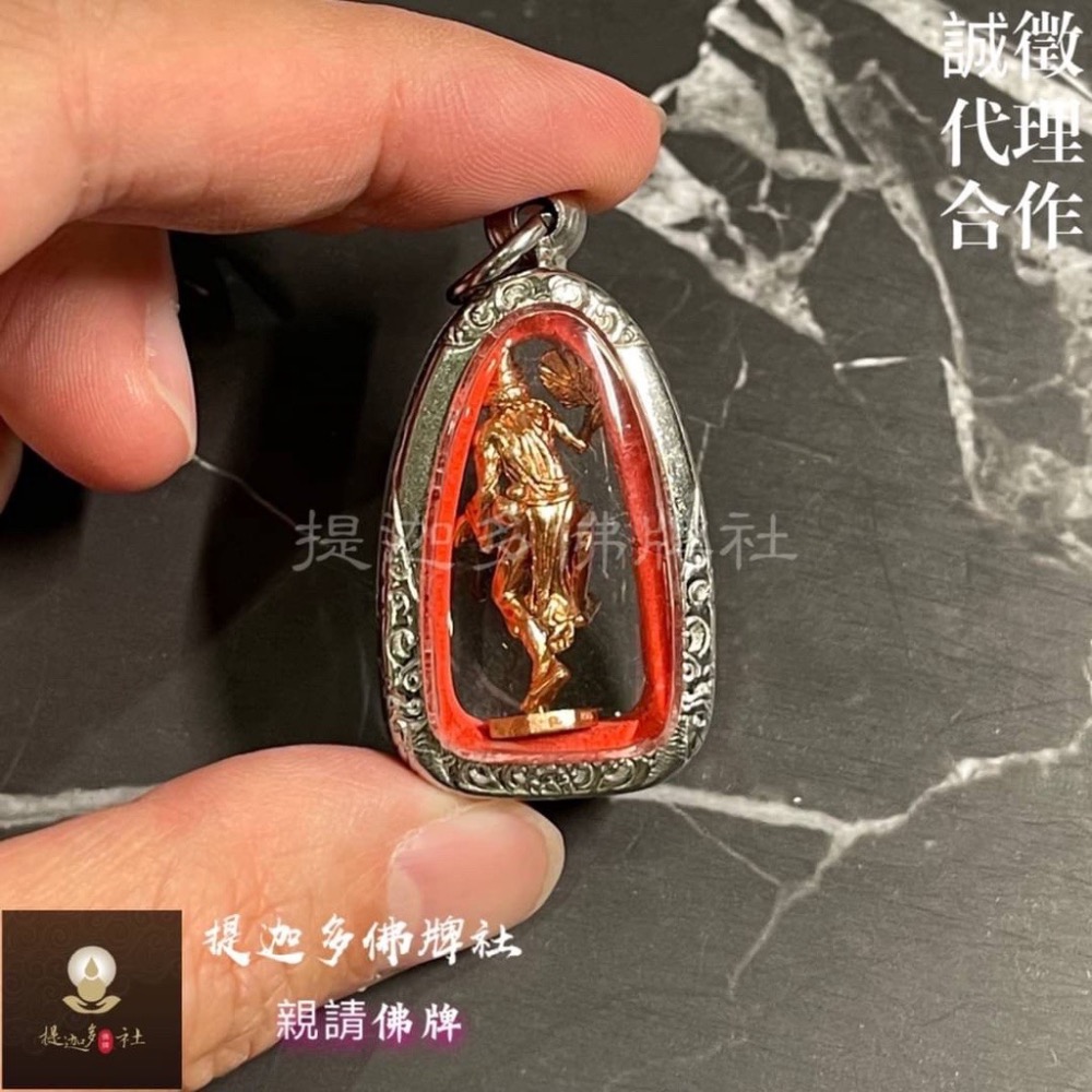 【提迦多佛牌社】龍婆蓮 濟公 活佛 腳踩八卦 好運 感變磁場 招財 生意 平安 事業 工作 泰國 佛牌 人緣 貴人 化煞-細節圖2