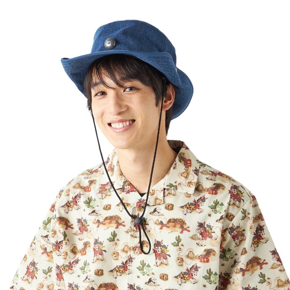 現貨 日本 寶可夢中心 限定 Run Run ! Desert 玩偶 牛仔帽 皮卡丘 娃娃 寶可夢 牛仔皮卡丘 吊飾-細節圖2