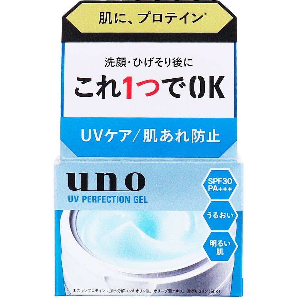 日本 Shiseido 資生堂 UNO 保濕凝膠 All in one 五合一 保濕凍 男士 男用 肌膚 沁爽 抗UV-規格圖1
