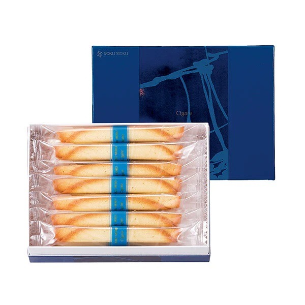 日本 YOKU MOKU 雪茄蛋捲 餅乾 機場 伴手禮 送禮 聖誕禮盒 限定 Cigare 蛋捲 伯爵 巧克力 抹茶-規格圖2