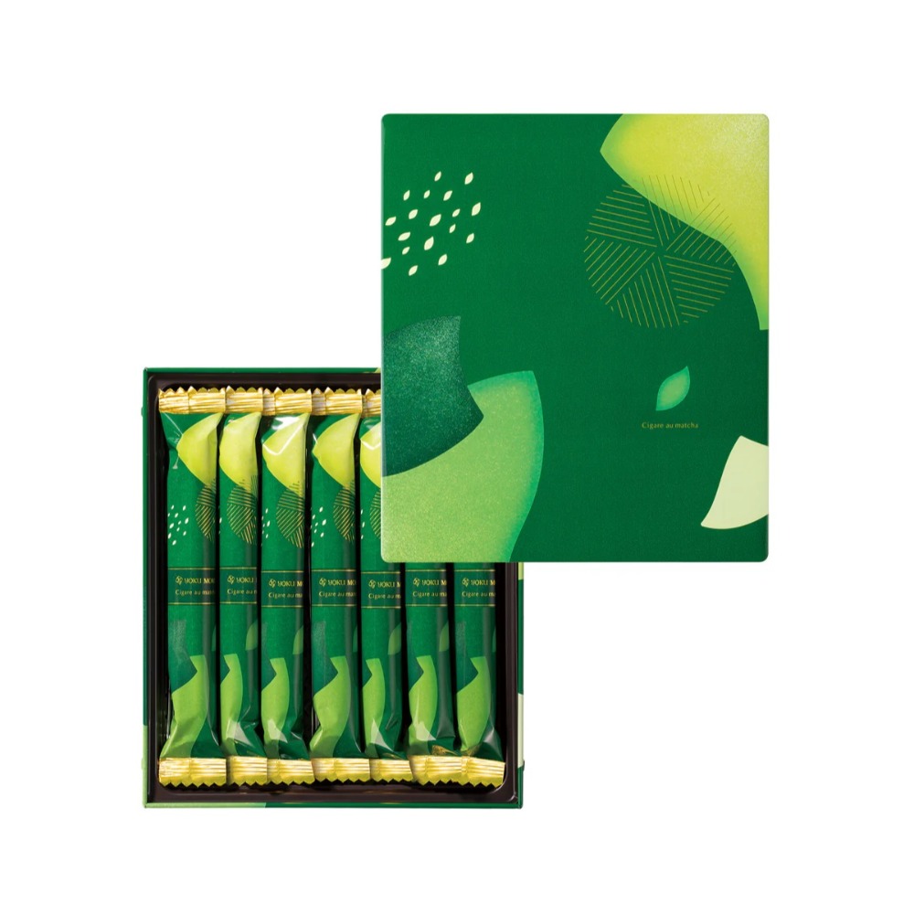 日本 YOKU MOKU 雪茄蛋捲 餅乾 機場 伴手禮 送禮 聖誕禮盒 限定 Cigare 蛋捲 伯爵 巧克力 抹茶-規格圖2