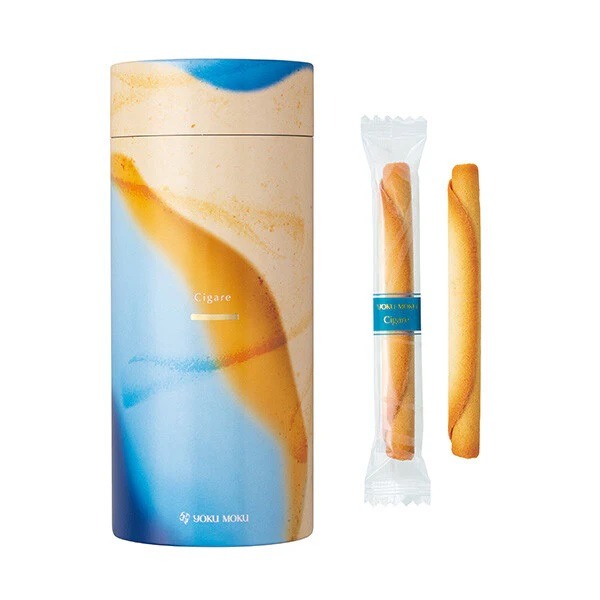 日本 YOKU MOKU 雪茄蛋捲 餅乾 機場 伴手禮 送禮 聖誕禮盒 限定 Cigare 蛋捲 伯爵 巧克力 抹茶-規格圖2