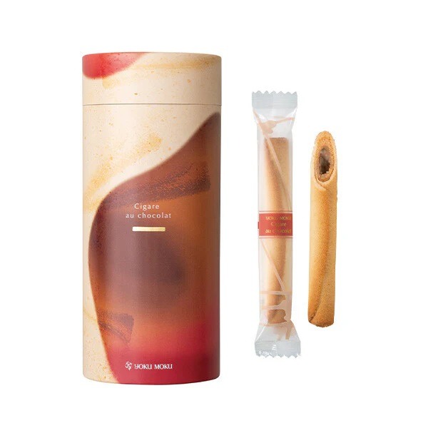 日本 YOKU MOKU 雪茄蛋捲 餅乾 機場 伴手禮 送禮 聖誕禮盒 限定 Cigare 蛋捲 伯爵 巧克力 抹茶-規格圖2