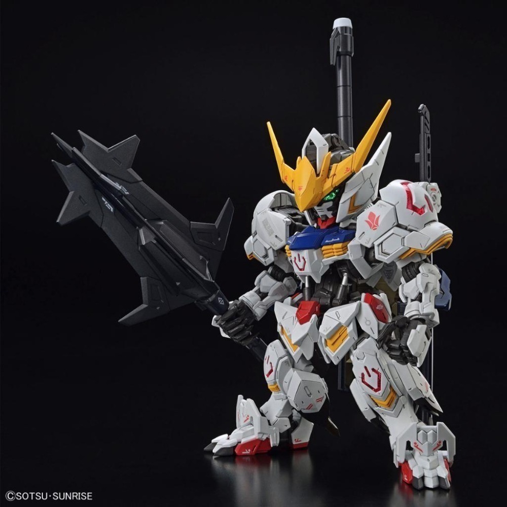 現貨 免搭 BANDAI 萬代 MGSD 獵魔鋼彈 GUNDAM BARBATOS  巴巴托斯 5065699-細節圖2
