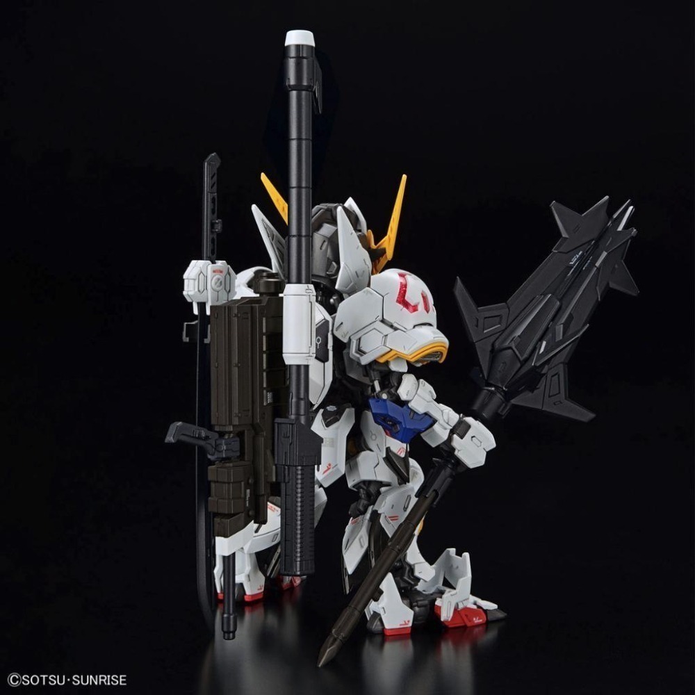 現貨 免搭 BANDAI 萬代 MGSD 獵魔鋼彈 GUNDAM BARBATOS  巴巴托斯 5065699-細節圖5