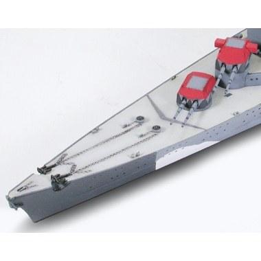 TAMIYA 田宮 1/700 德國歐根親王號 重巡洋艦 31805 水線船-細節圖6