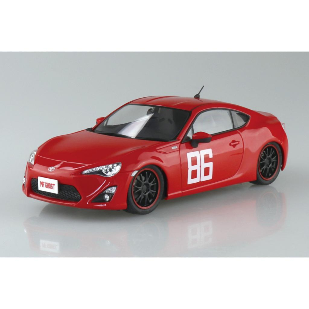 AOSHIMA 青島 1/24 MFG 片桐夏向 TOYOTA 86 ZN6 第一卷 小田原派克峰式樣 067826-細節圖2