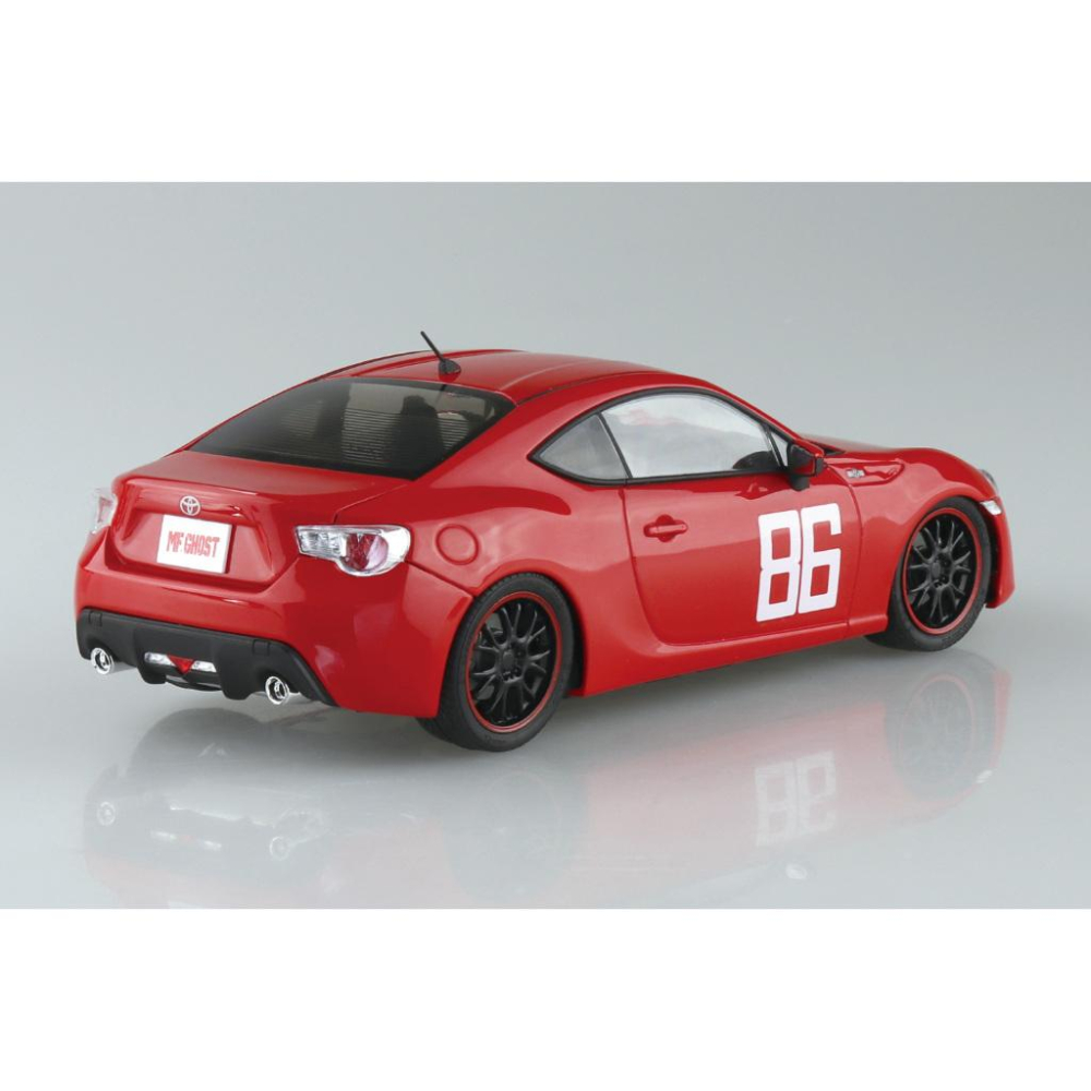 AOSHIMA 青島 1/24 MFG 片桐夏向 TOYOTA 86 ZN6 第一卷 小田原派克峰式樣 067826-細節圖3