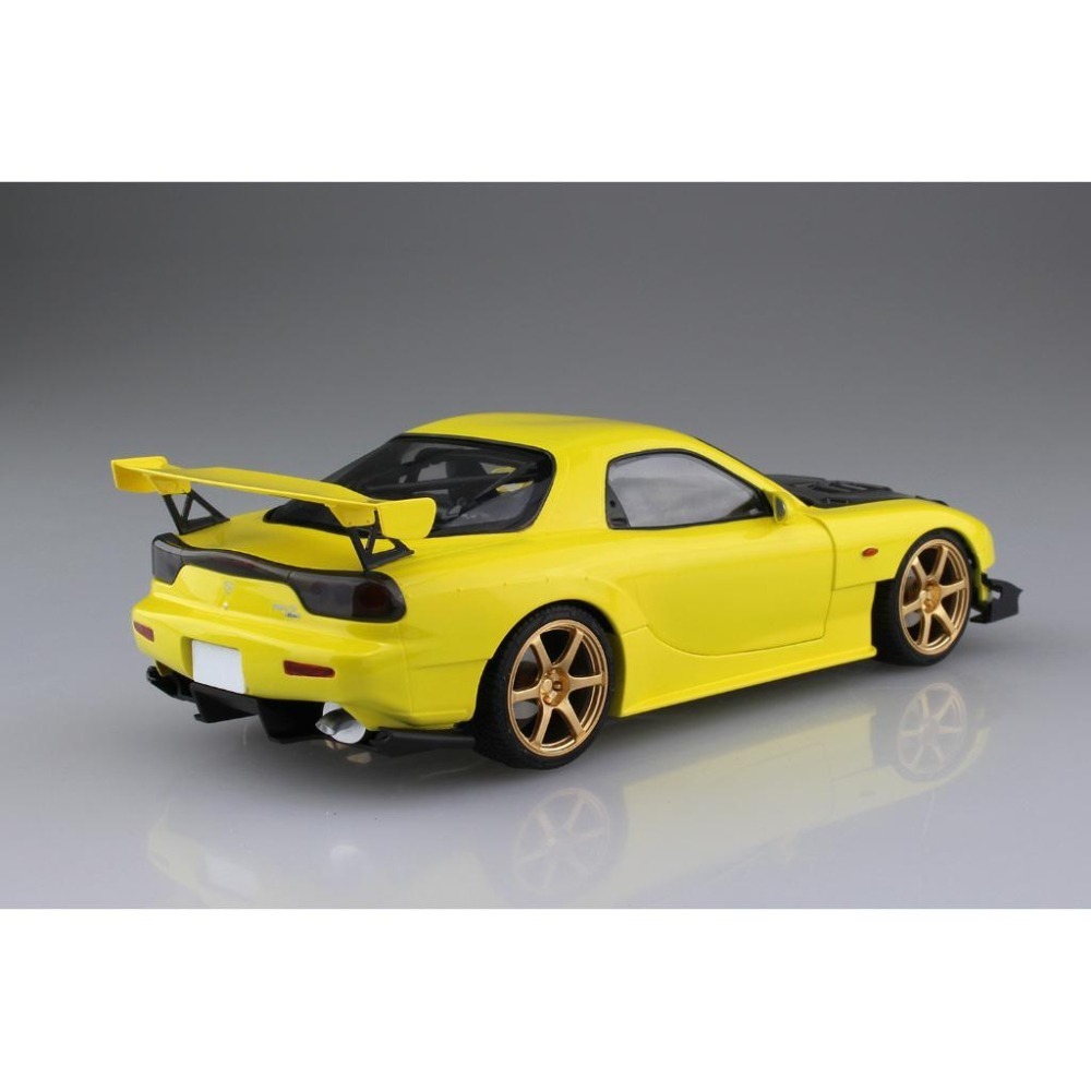AOSHIMA 青島 1/24 頭文字D 高橋啟介 FD3S RX-7 第28卷 Project D 樣式 056202-細節圖3