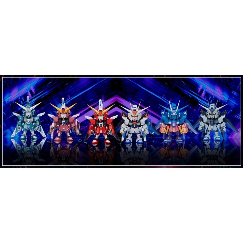 特價 BANDAI 萬代 全新未開 QMSV 迷你SEED鋼彈系列 盲盒 成品 隨機盲盒-細節圖2