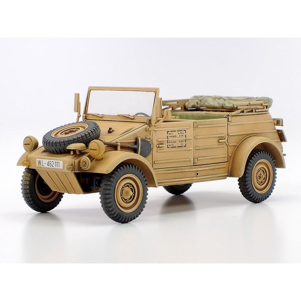 TAMIYA MAQUETTE 1: Kuberwagen Allemand Type 82 (Pkw.K1 Kubelwagen Typ SW (Neuf) EUR 150,34