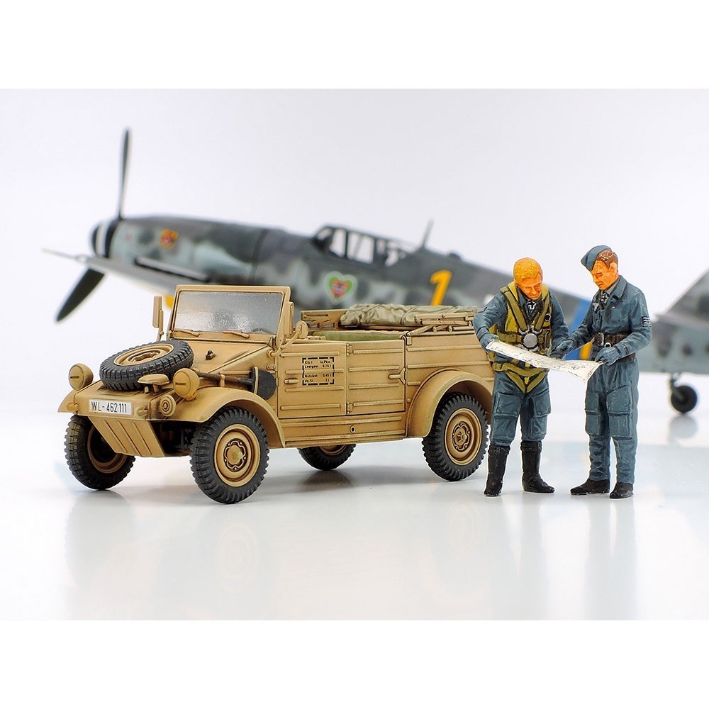 TAMIYA 田宮 1/48 德國 Pkw.K1 Kubelwagen 82 型 32501 不含飛機-細節圖2