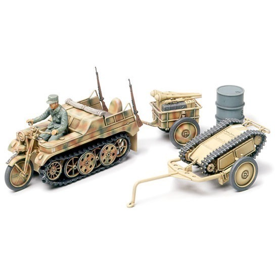 TAMIYA 田宮 1/48 德國 1/48 Kettenkrad 牽引裝置 含步兵戰車 Goliath 32502-細節圖2
