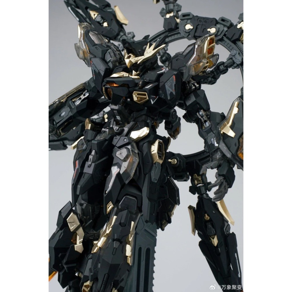 特價 現貨 萬象聚變 1/100 黑天啟 預噴塗外甲 合金骨架-細節圖8