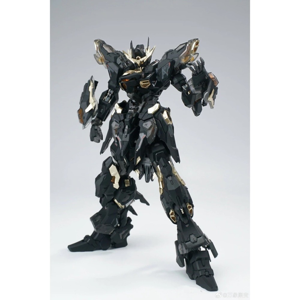 特價 現貨 萬象聚變 1/100 黑天啟 預噴塗外甲 合金骨架-細節圖9