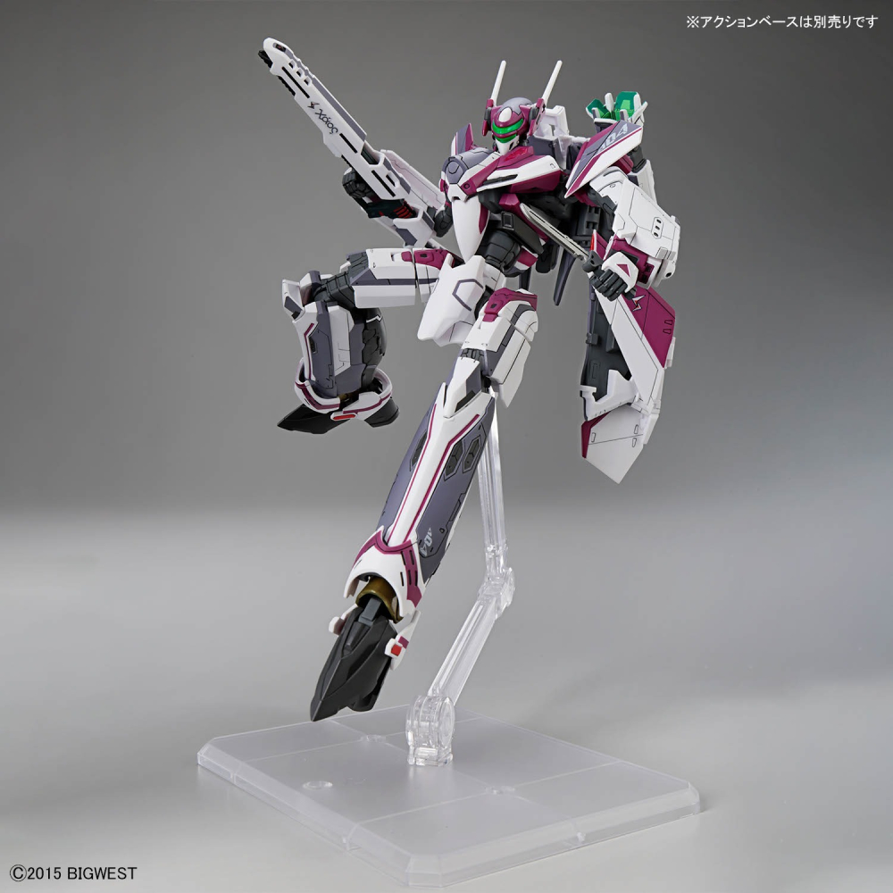 BANDAI 萬代 HG 1/100 VF-31C 英雄式 米拉潔・法莉娜・吉納斯座機 5069168-細節圖8