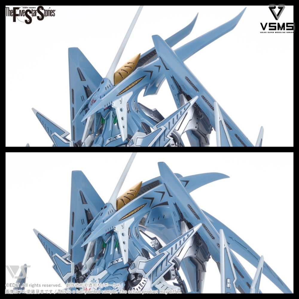 造型村 VOLKS 1/100 VSMS 五星物語 破裂人偶 GATEXION 蓋特西昂 Mark 3 騎士噴射型-細節圖3