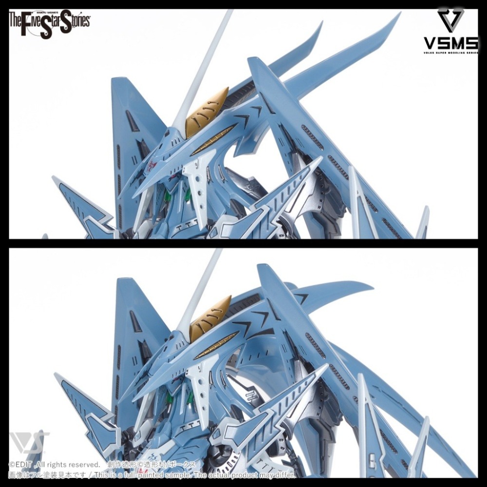 造型村 VOLKS 1/100 VSMS 五星物語 破裂人偶 GATEXION 蓋特西昂 Mark 3 騎士噴射型-細節圖3