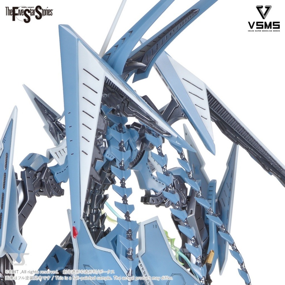造型村 VOLKS 1/100 VSMS 五星物語 破裂人偶 GATEXION 蓋特西昂 Mark 3 騎士噴射型-細節圖4