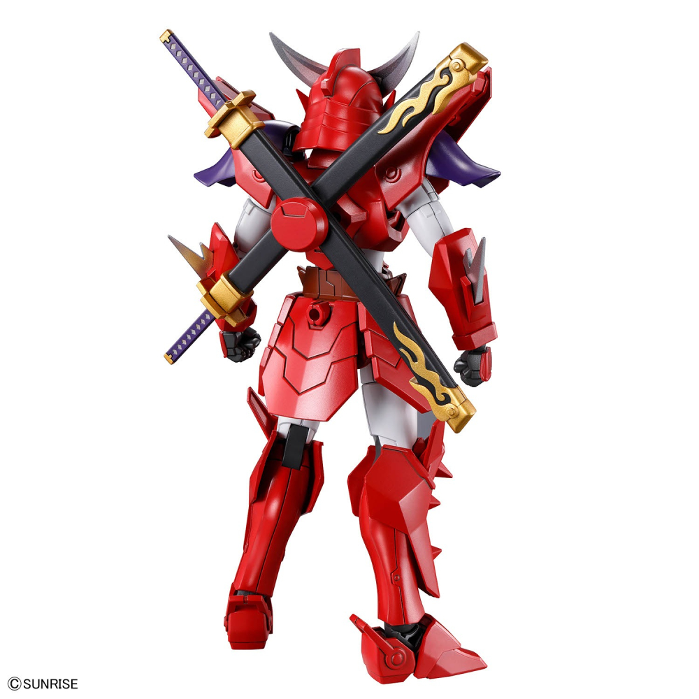 BANDAI 萬代 30MF 鎧真傳 #01 SAMURAI TROOPERS 灼熱之凱 5072042-細節圖2