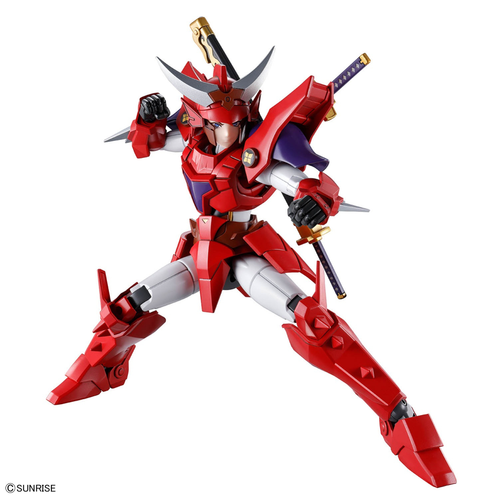 BANDAI 萬代 30MF 鎧真傳 #01 SAMURAI TROOPERS 灼熱之凱 5072042-細節圖5