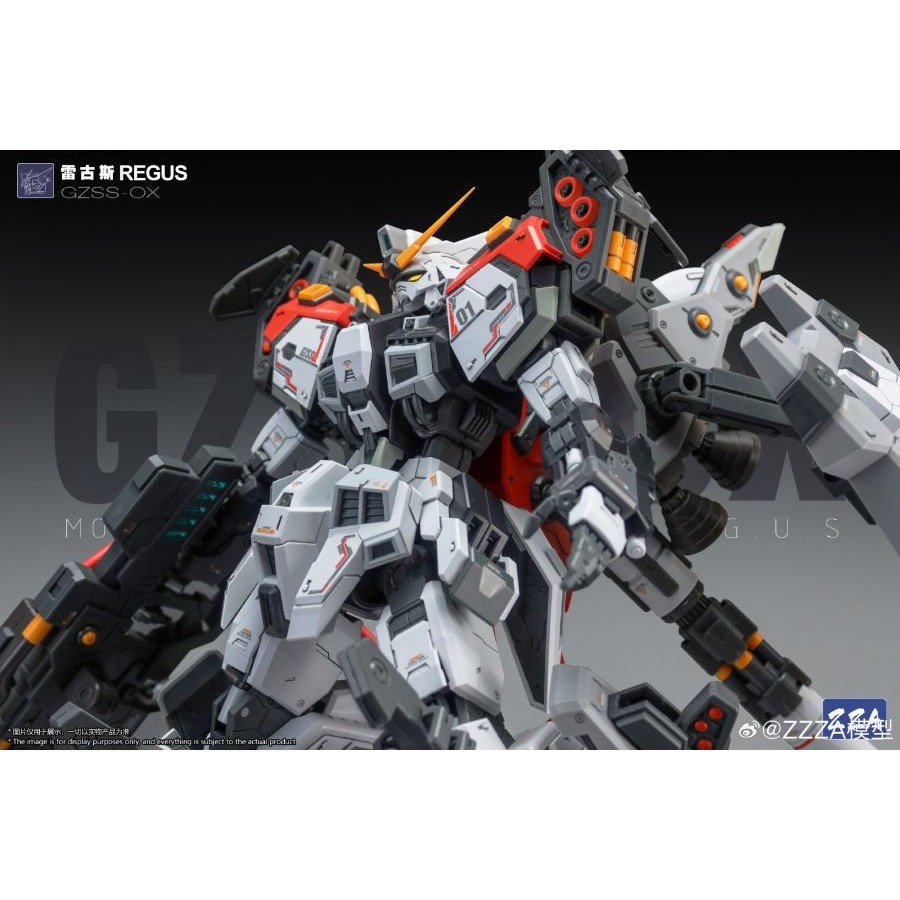 ZZA 1/100 GZSS-OX01 雷古斯 REGUS 組裝模型-細節圖3