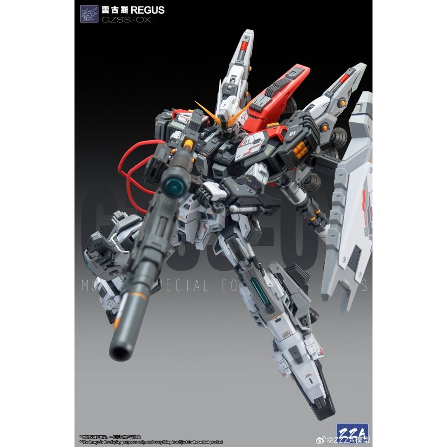 ZZA 1/100 GZSS-OX01 雷古斯 REGUS 組裝模型-細節圖4