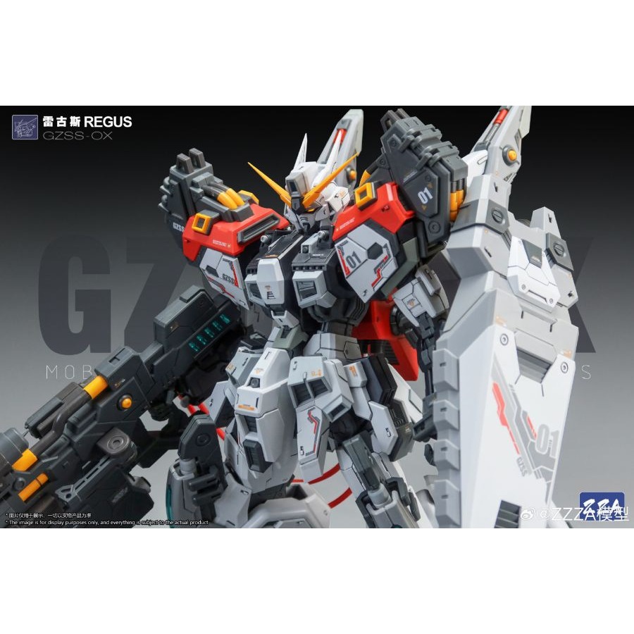 ZZA 1/100 GZSS-OX01 雷古斯 REGUS 組裝模型-細節圖7