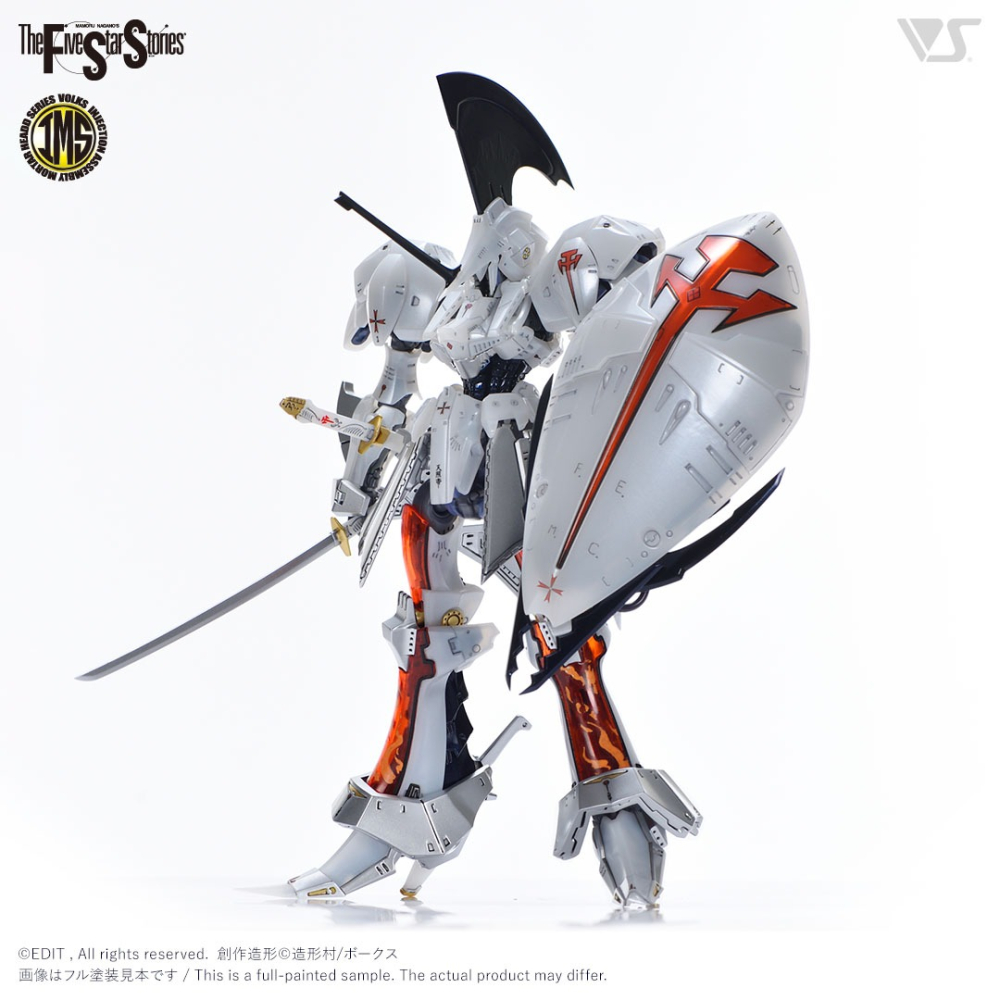 造型村 VOLKS 五星物語 IMS 1/144 雷德幻象 V3 LED Mirage V3 輕裝式樣-細節圖2