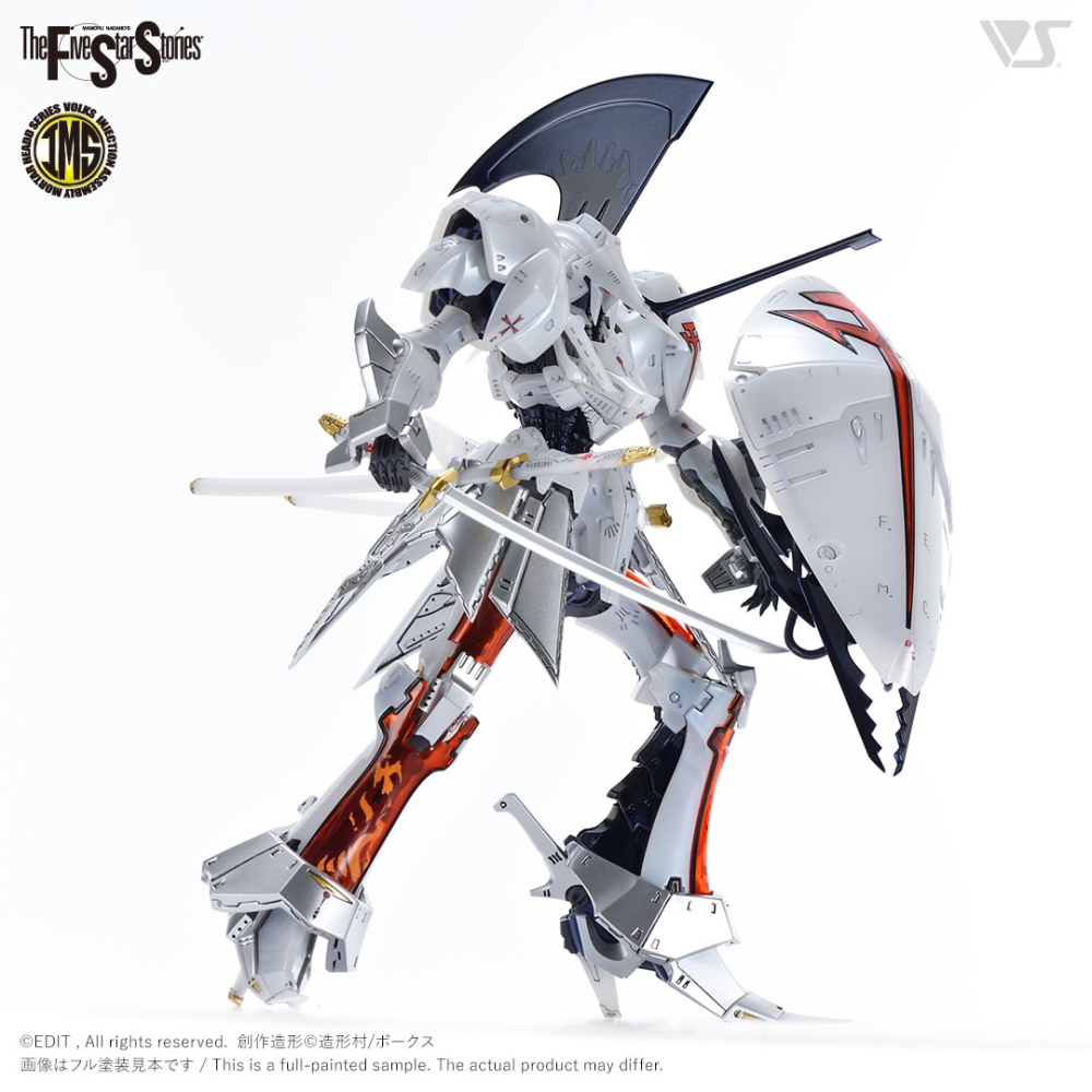 造型村 VOLKS 五星物語 IMS 1/144 雷德幻象 V3 LED Mirage V3 輕裝式樣-細節圖4