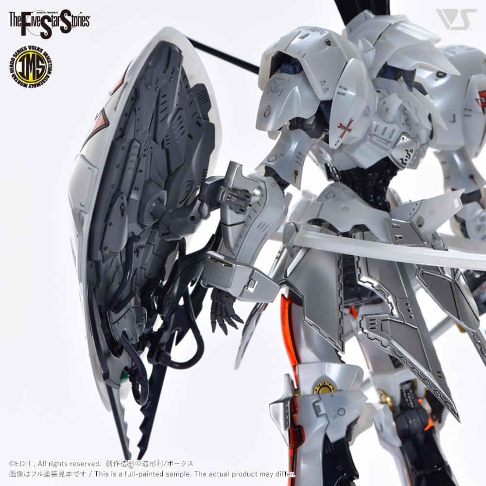 造型村 VOLKS 五星物語 IMS 1/144 雷德幻象 V3 LED Mirage V3 輕裝式樣-細節圖6