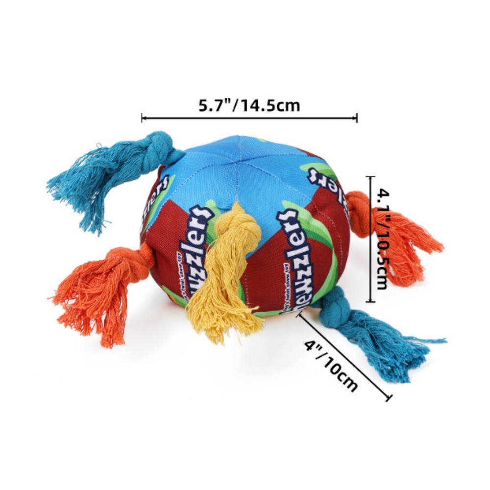 巨安戶外【112110332】 彩虹扭扭糖果玩具+彩虹球套組 發聲玩具-細節圖8