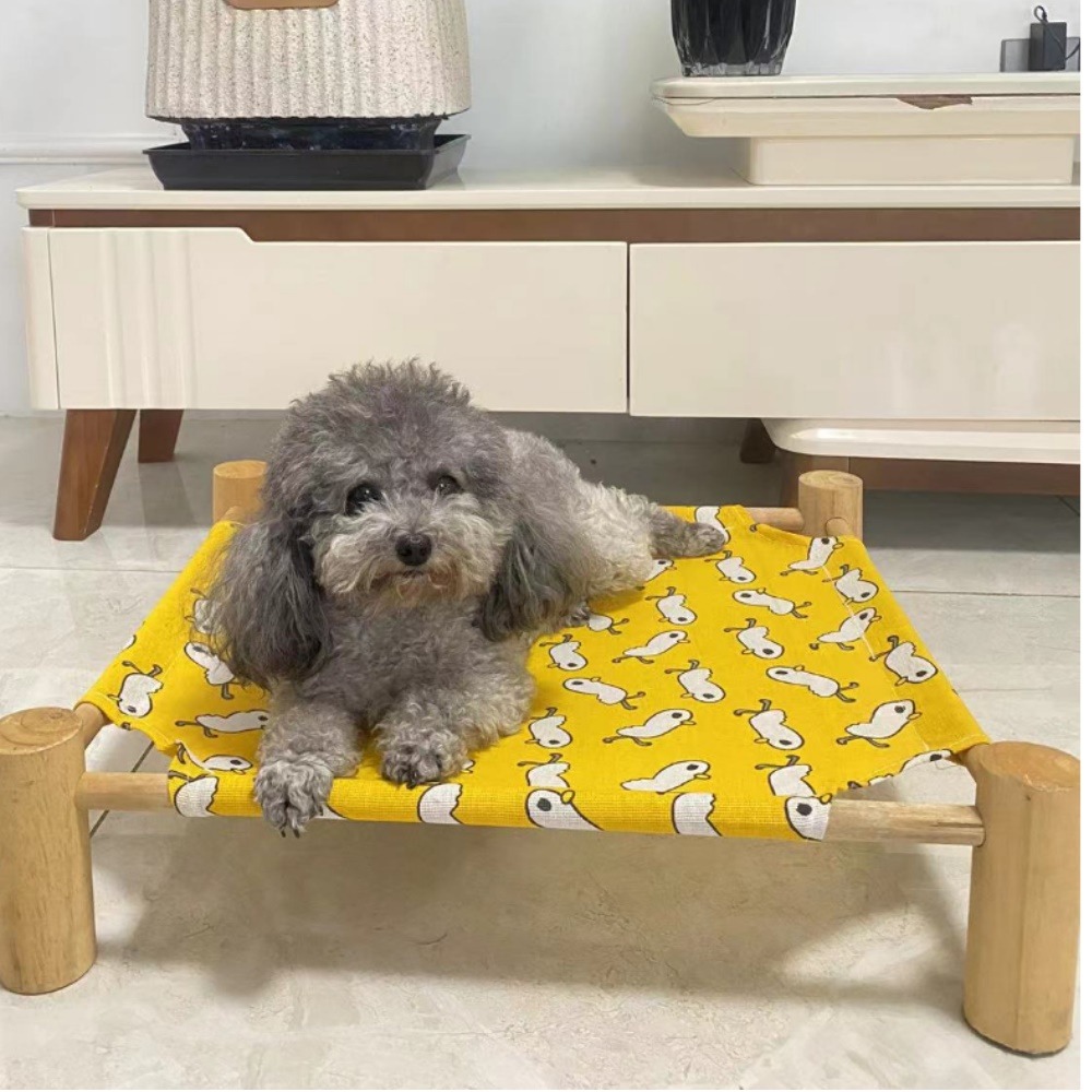 巨安戶外【113030313】貓窩寵物行軍床離地床四季通用可拆洗寵物床狗窩-細節圖5