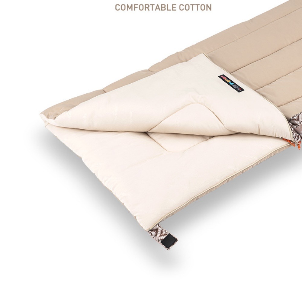 巨安戶外【113030312】挪客玲瓏信封睡袋大人戶外帳篷可拼露營睡袋-細節圖3