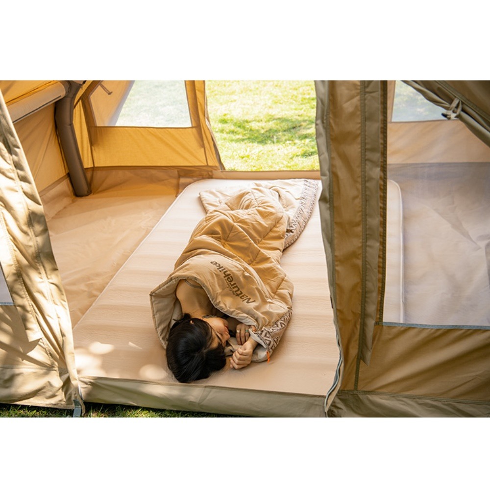 巨安戶外【113030312】挪客玲瓏信封睡袋大人戶外帳篷可拼露營睡袋-細節圖5