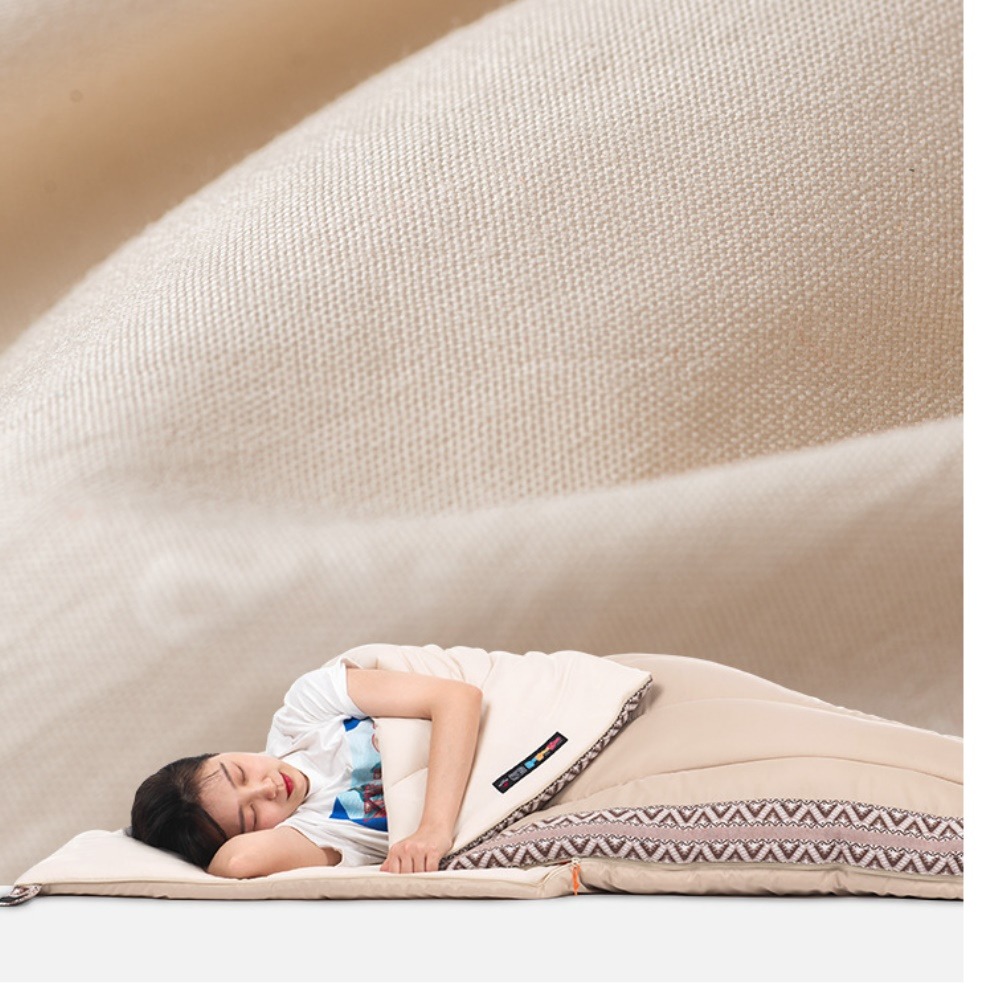 巨安戶外【113030312】挪客玲瓏信封睡袋大人戶外帳篷可拼露營睡袋-細節圖7