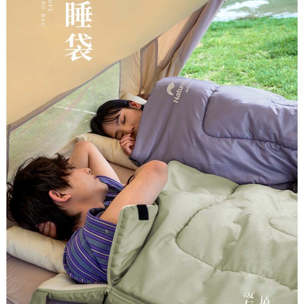 巨安戶外【1101029004】NH挪客春夏信封睡袋大人成人透氣防水單人超輕便攜式-細節圖10