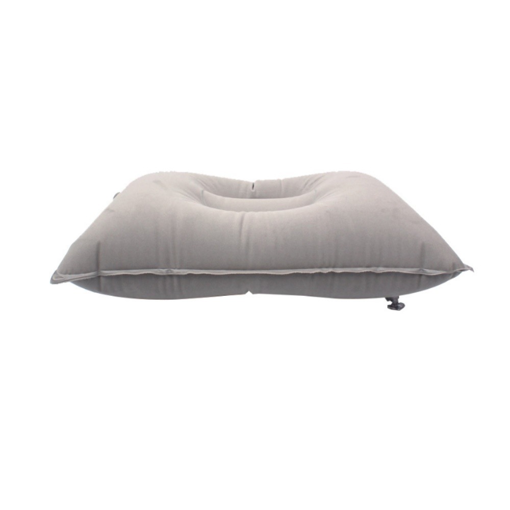 巨安戶外【113030311】兩入 大加厚植絨方形露營睡袋枕午休靠墊折疊旅行枕頭-細節圖4