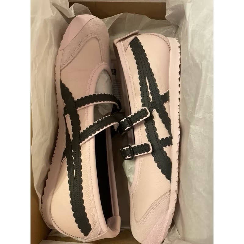 onitsuka tiger 粉色 MEXICO 66 尺碼25  100%全新正品 可驗 附官網購證-細節圖2