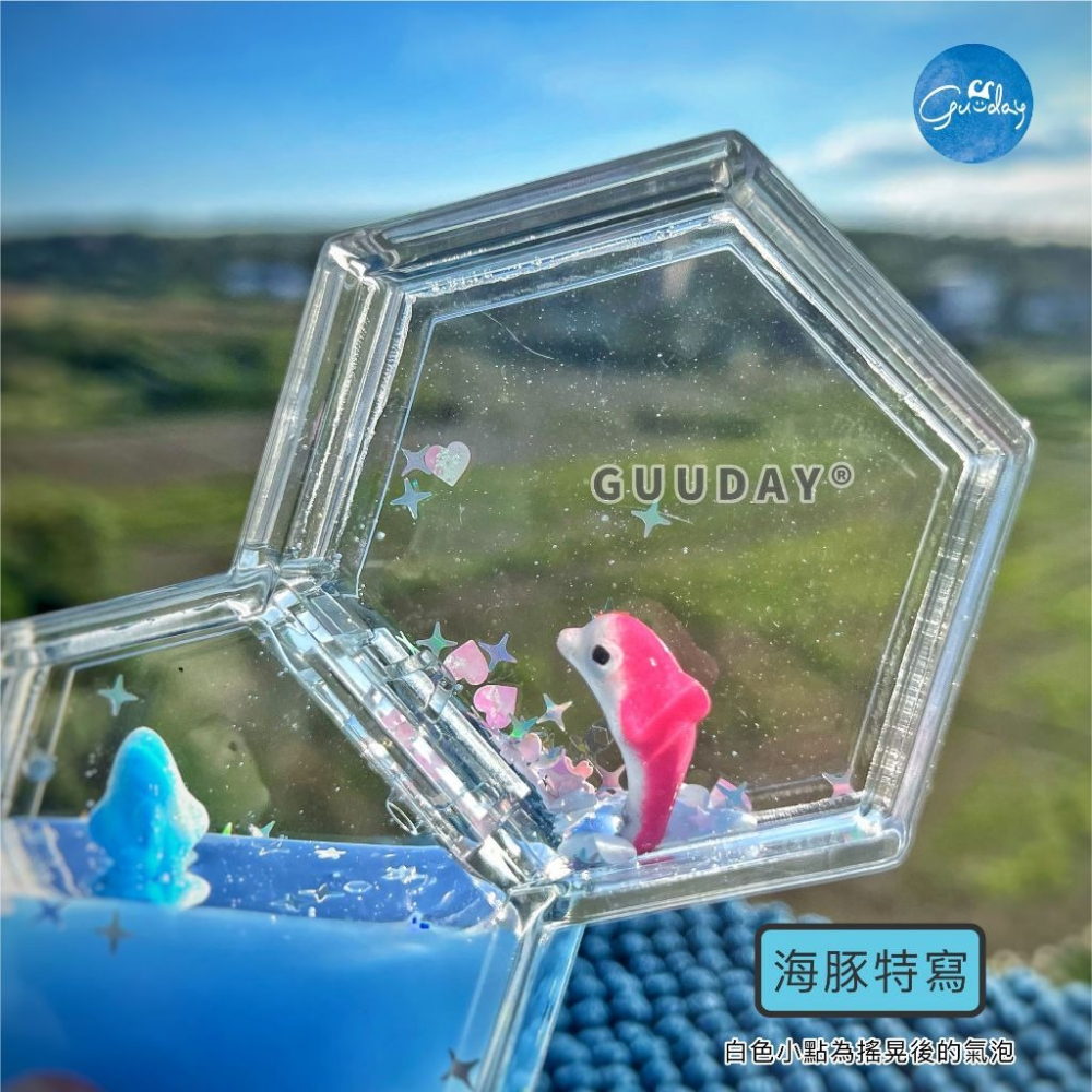 水沙漏 蜂巢款 屏東海生館 XPARK 海生館紀念品 油沙漏 油滴 沙漏 計時沙漏 療癒 抖音 玩具 風水 GUUDAY-細節圖5