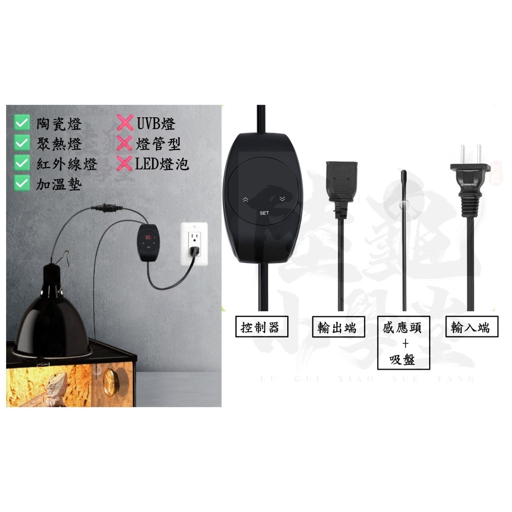 【陸龜小學堂】AI智能調溫器 自動變頻 自動調節 智能溫控 AI控温 300W-細節圖4